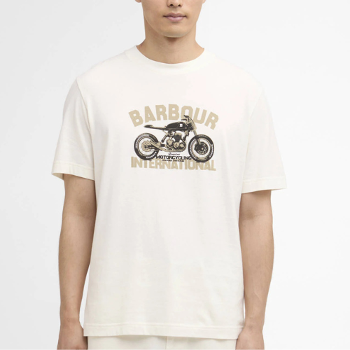 Barbour T-shirt con stampa Shifter