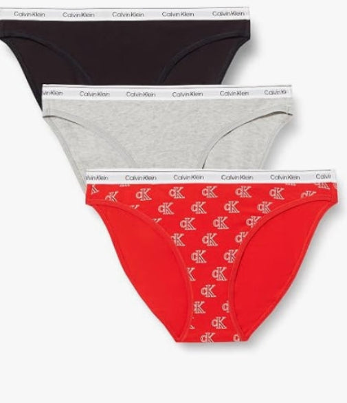 CALVIN KLEIN tripack QD5207 JGZ slip
