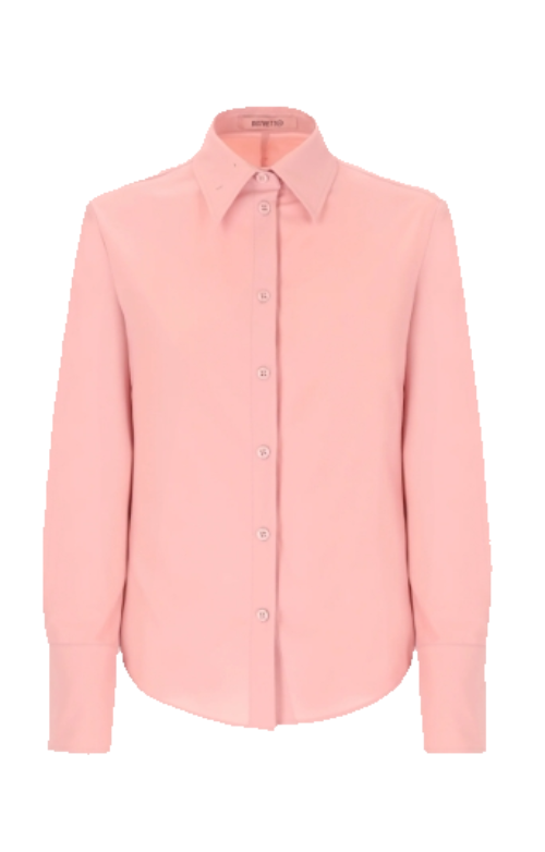 DISTRETTO12 CAMICIA GUARANA' TESSUTO ACTIVE ROSA
