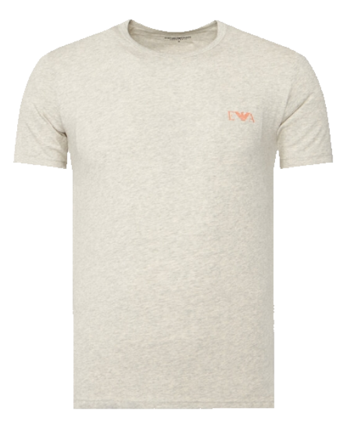 EMPORIO ARMANI T SHIRT BIPACK EM001849 NERO E GRI MEL MC499