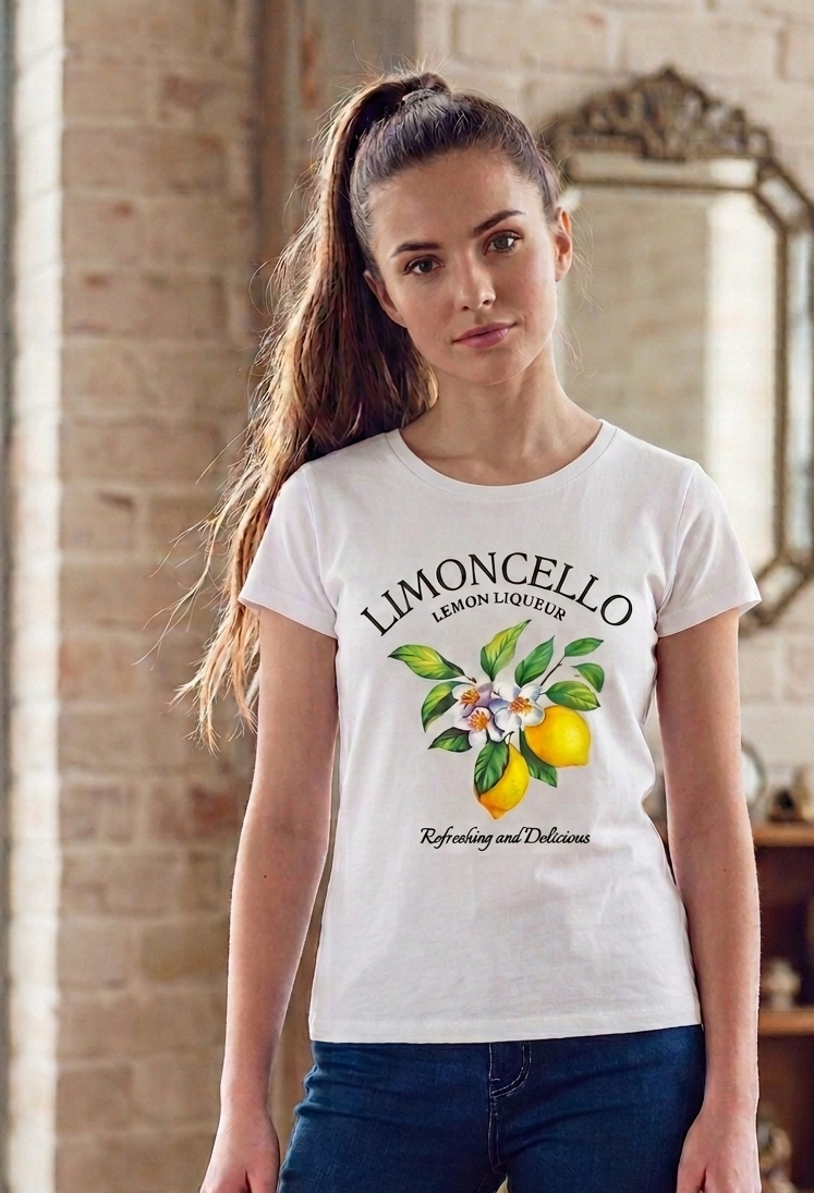PATTERN T SHIRT DONNA LIMOCELLO