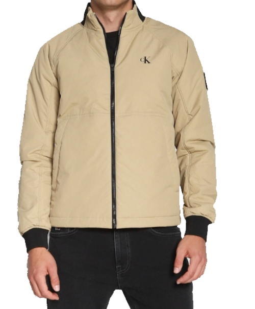 CALVIN KLEIN GIUBBOTTO MEDIA PESANTEZZA J30J320930 PF2 BEIGE