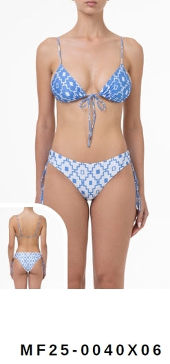 ME FUI BIKINI MF25 0040 X06 BIANCO AZZURRO