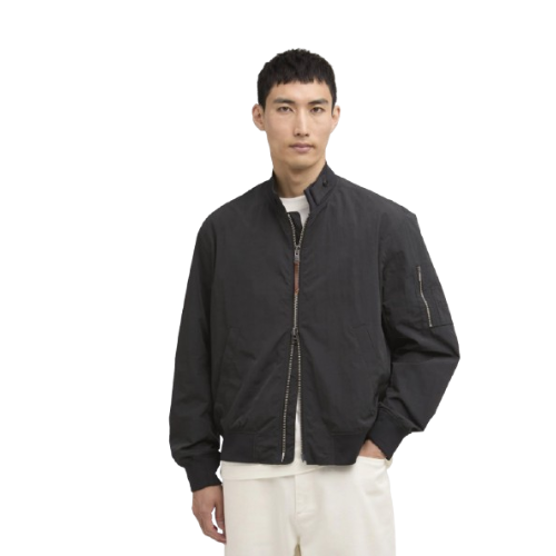 Barbour Giacca casual Fenton nero