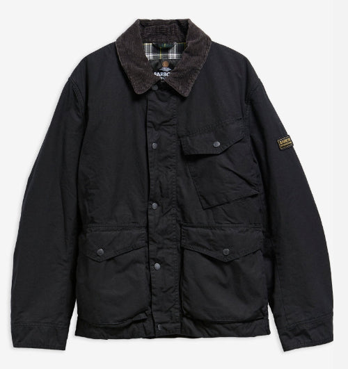 BARBOUR Giacca cerata invernale Drifter Washed MWX2600 BK71