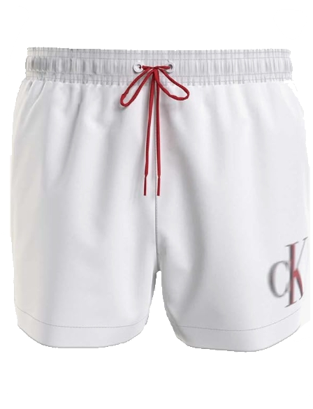 CALVIN KLEIN BOXER MARE KM00801 BIANCO