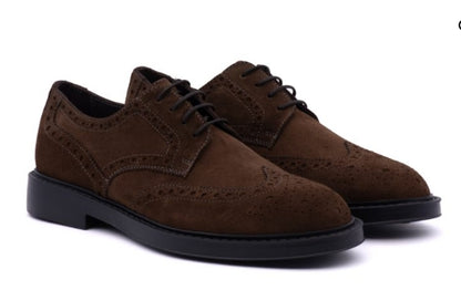 ANTICA CUOIERIA DERBY CORTINA CHOCCOLATE MARRONE