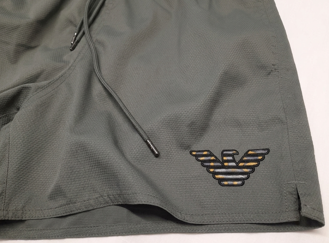 EMPORIO ARMANI 211740 4R427 BOXER MARE  50 L VERDE
