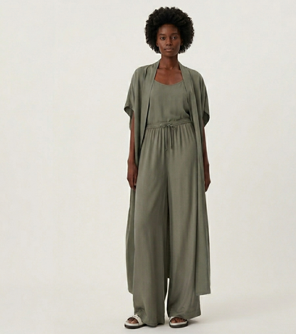 CALVIN KLEIN PANTALONE KW02823 LDY VERDE