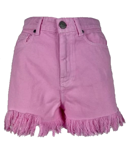 GAELLE Gaelle GBD11768DSH Short in Denim Rosa