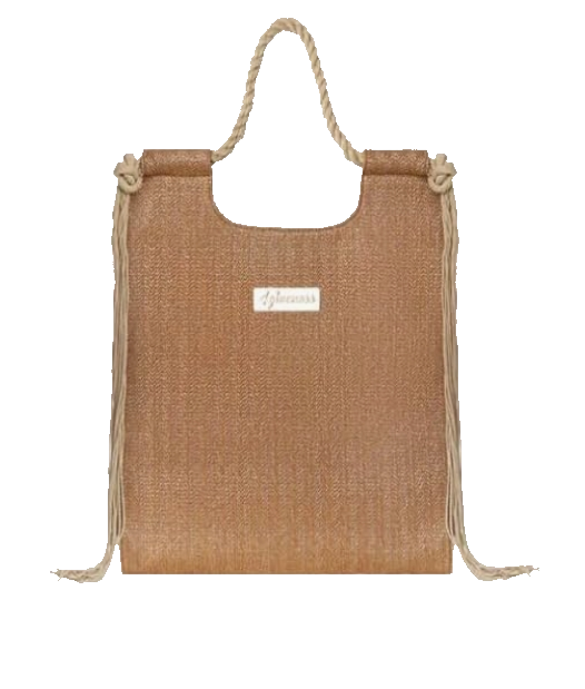 4GIVENESS BORSA RAFFIA COLORE CUOIO FGAW2275