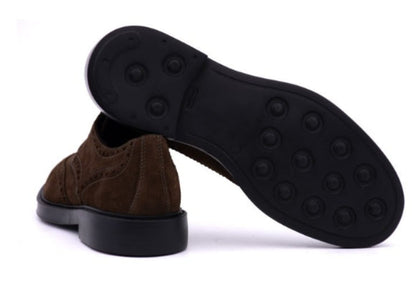 ANTICA CUOIERIA DERBY CORTINA CHOCCOLATE MARRONE