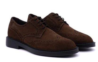 ANTICA CUOIERIA DERBY CORTINA CHOCCOLATE MARRONE
