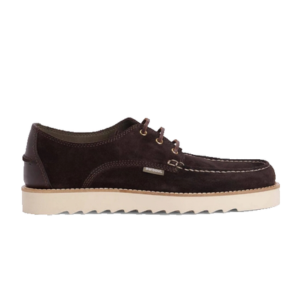 BARBOUR AYDON DERBY DARK BROWN MFO0823