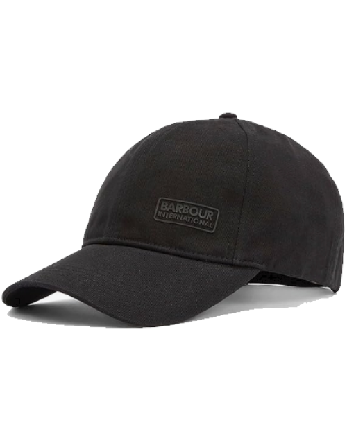 BARBOUR Berretto Sportivo Norton Cinturino Regolabile MHA0474 NERO