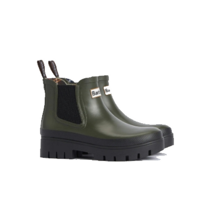 BARBOUR TRONCHETTO HALTON VERDE OLIVA OLIVE
