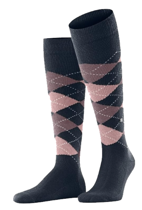 BURLINGTON 21713 PRESTON COL 6372 BLU QUADRI ROSA