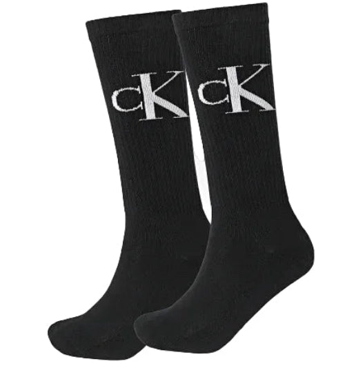 CALVIN KLEIN 701228802 CALZINI BI PACK NERO