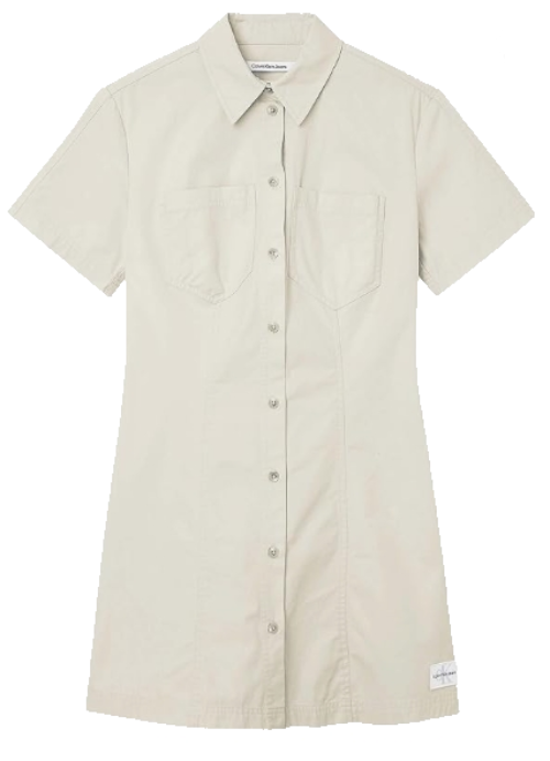CALVIN KLEIN  Vestito Donna ECRU' J20J218347