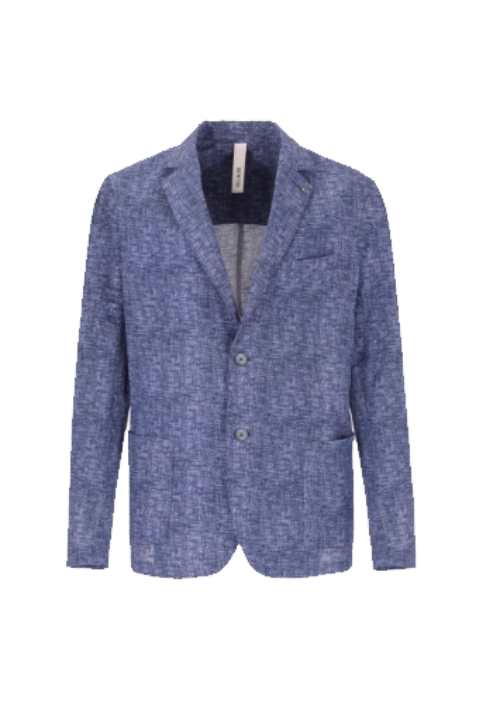 DISTRETTO 12 GIACCA JACKET ACTIVE LIV COLORE DENIM