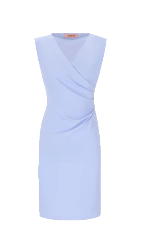 DISTRETTO12 Abito High Performance Rosmarino CELESTE