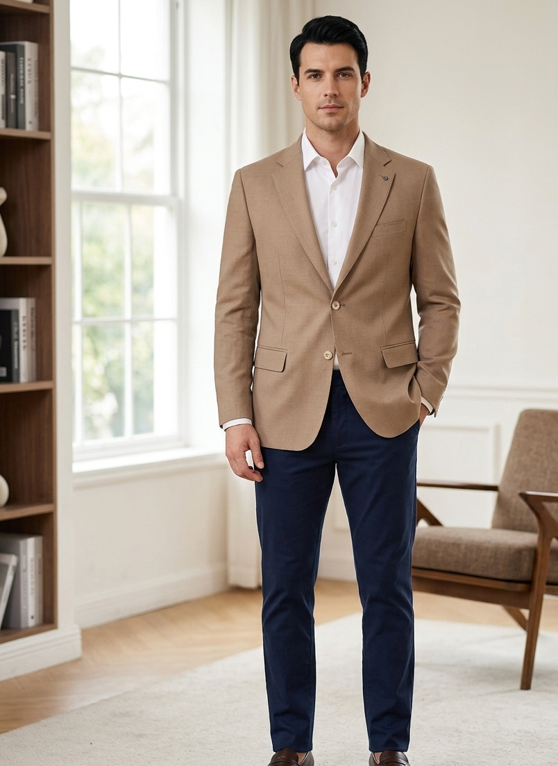 DISTRETTO12 JACKET TAILORING ALABASTRO CRETA