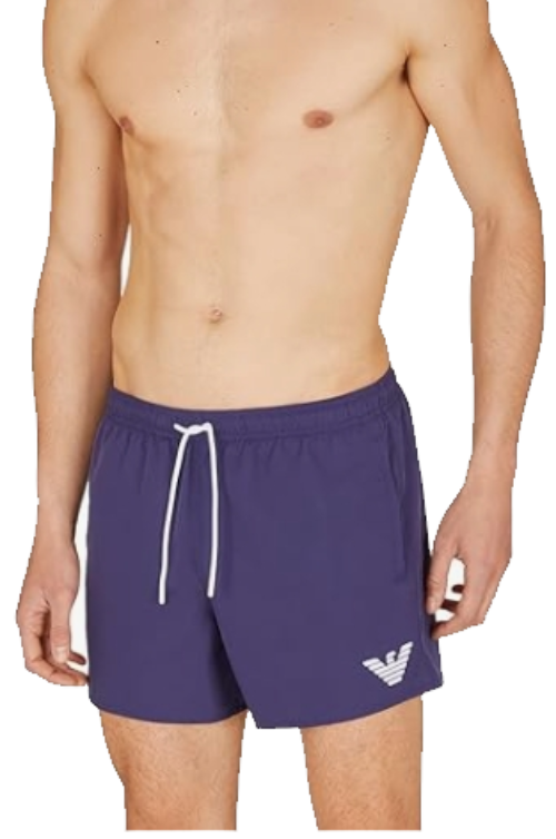EMPORIO ARMANI 211752 BOXER MARE 50 L BLU