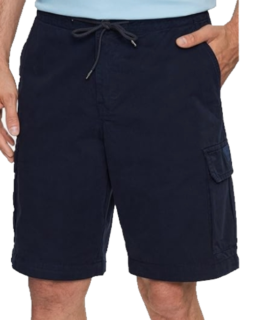 EMPORIO ARMANI BERMUDA CARGO TASCONI 211835 BLU