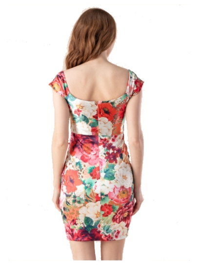 GUESS ABITO FANTASIA FLOREALE W4RK62KBSQ0