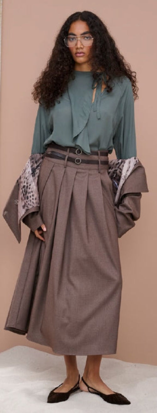 H2O BLUSA SACIVA PETROLIO