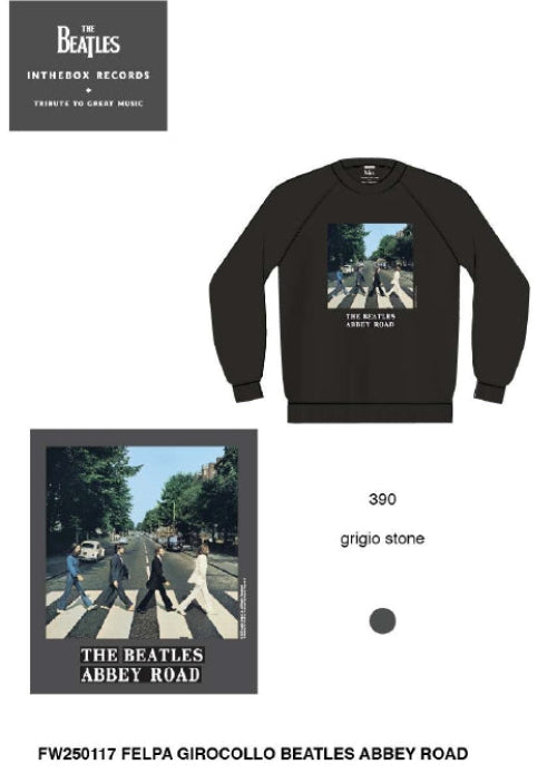 IN THE BOX FELPA BEATLES FELPATA GRIGIA TG XL FW25 0117