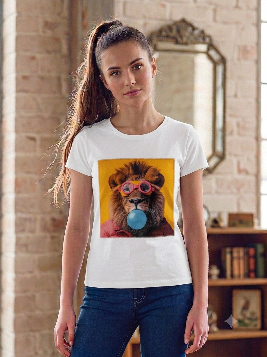 PATTERN T SHIRT DONNA LEONE