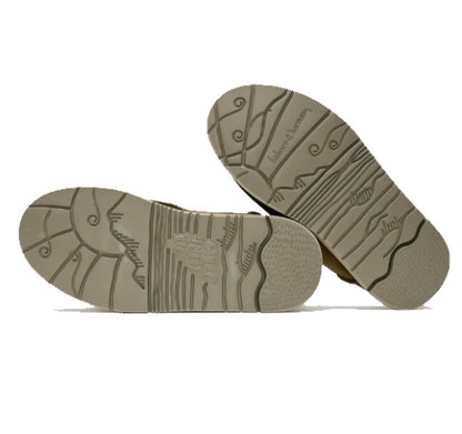 SATORISAN UWABAKI CLOG SUEDE MID BROWN