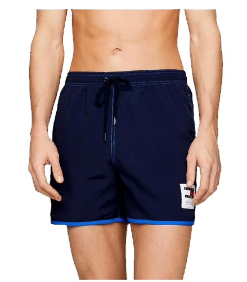 TOMMY HILFIGER UM03149 BOXER MARE MEDIO BLU