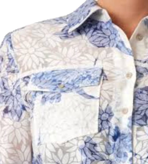 GUESS Camicia Donna Art W5GH03WH4K2 COL P8GZ MULTICOLORE