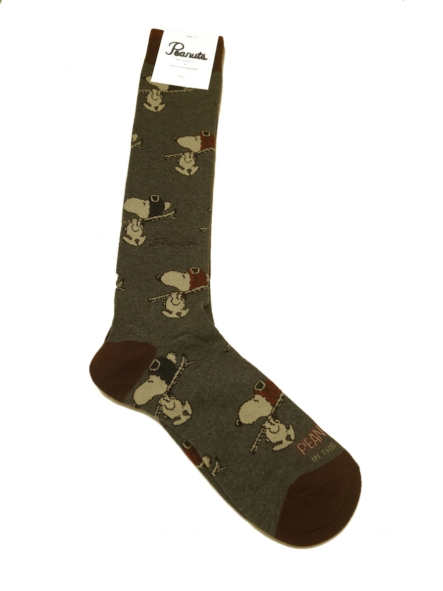 IN THE BOX FW250011 SNOOPY PEANUTS GRIGIO SCURO