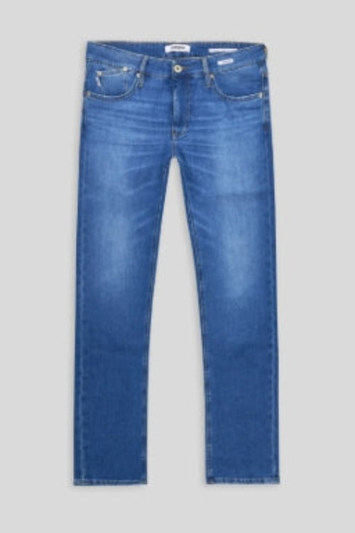 UNIFORM JEANS UOMO Dean Normal Crotch Slim 49UNM0048 045 B2 BLUE DENIM
